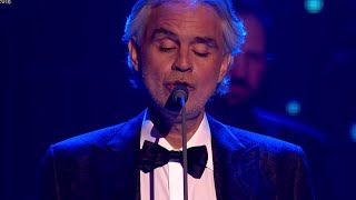 Andrea Bocelli performs ‘Nessun Dorma’ live at The Global Awards 2018