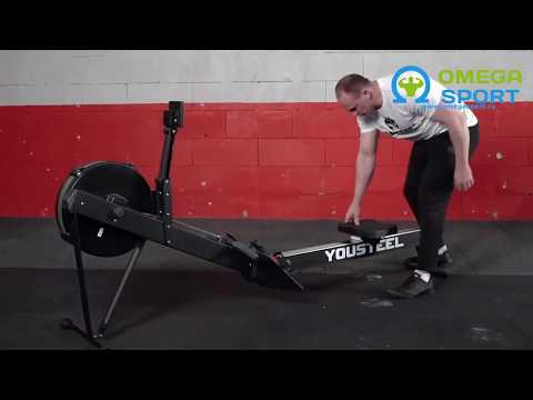 Видеообзор гребного тренажера YOUSTEEL AIR ROWER