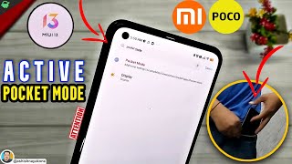 How to Active Pocket Mode Xiaomi & POCO Device, Stop The Lock Screen Unintentionally Turning On 🔴