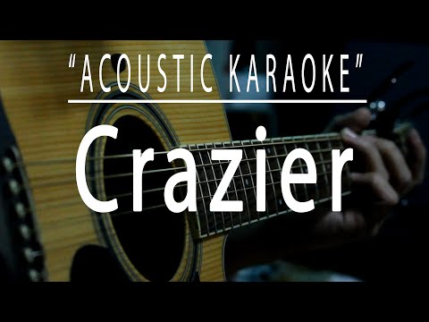 Crazier - Acoustic karaoke (Taylor Swift)