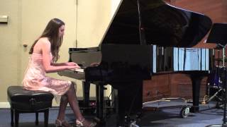 The Sparks Sisters Melody Sparks Piano Recital April 2013 "Rustle of Spring"