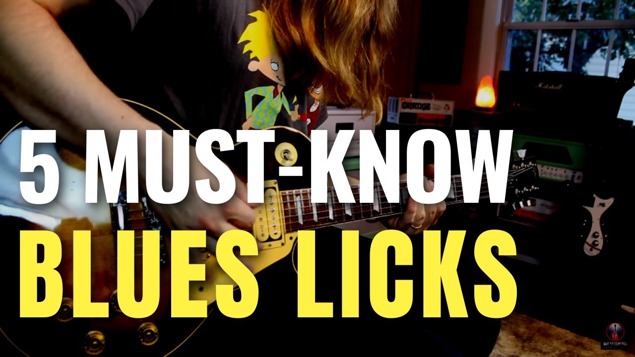 The Ultimate Guitar Licks For Beginners - 5 Must-know Blues Licks