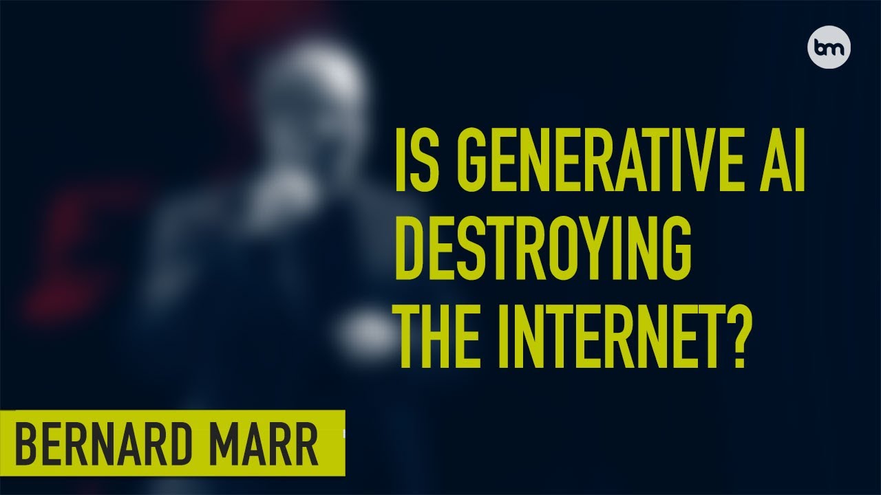 Is Generative AI destroying the Internet?