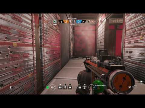 Caveira 1v4 clutch hostage save