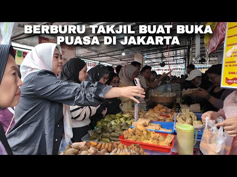 Berburu Takjil Buat Buka Puasa Di Jakarta | Ramadan Di Jakarta Indonesia
