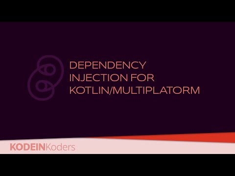 Dependency Injection for Kotlin/Multiplatform