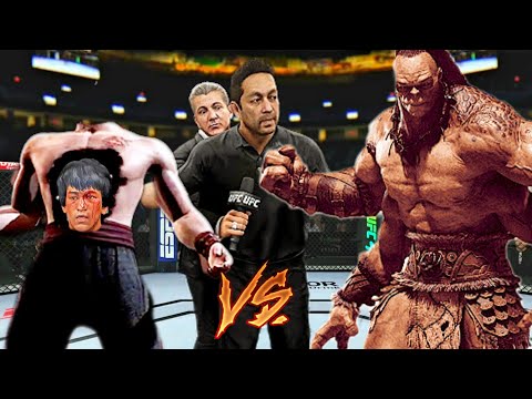 Bruce Lee vs. Goro - EA Sports UFC 4