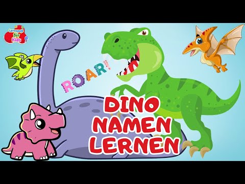 Dino-Namen leicht gemacht: Lernspaß für kleine Kinder