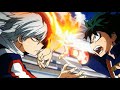 Midoriya VS Todoroki FULL FIGHT 1080p ENG SUB