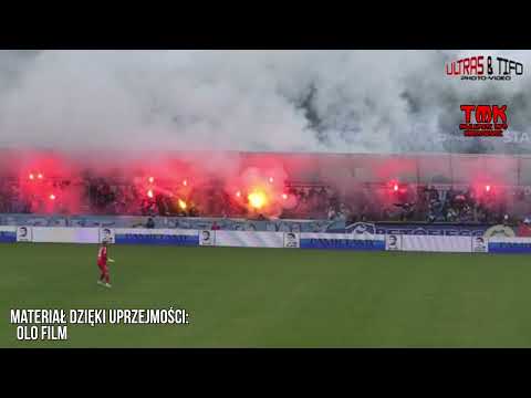 KIBICE HUTNIKA KRAKÓW PODCZAS SPOTKANIA Z MOTOREM LUBLIN 25.09.2022