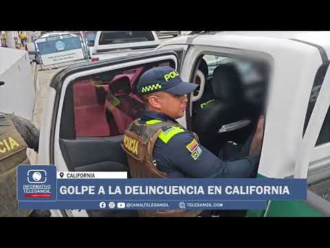 GOLPE A LA DELINCUENCIA EN CALIFORNIA