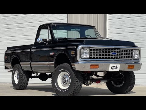 FOR SALE : 1972 Chevrolet K10, 350ci - Automatic, 4x4 Shortbox Stock #1868