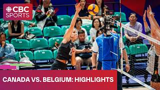 Canada rallies to beat Belgium in Volleyball Nations League | #CBCSports