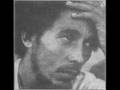 Bob Marley acoustic song "Rumours" 