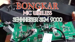 Video thumbnail for bongkar mic wireless sennheiser skm 9000 by ujoy sound