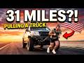 Can I Pull a Truck for 31 Miles?
