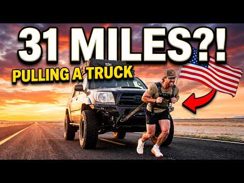 I Ran an Ultra Marathon While Pulling a Truck