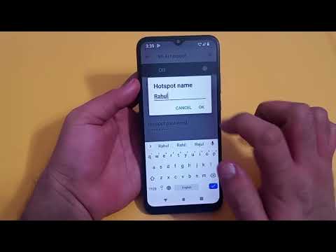 hotspot name setting Nokia c12, Nokia c12 mein hotspot name change Karen