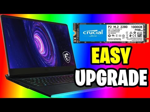 MSI GE76 Raider 2nd SSD Upgraded