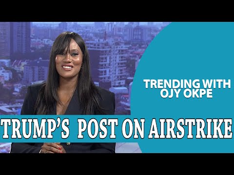 Trump Posts About US Air Strike On Nigeria + Sokoto Villagers Uncover Debris|OjyOkpe