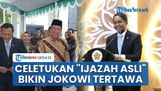 Jokowi-Civitas UGM Tertawa saat Raja Juli Nyeletuk "Ijazah Asli" di Dies Natalies Fakultas Kehutanan
