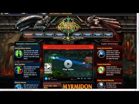 Intro to Heroes of Newerth - Part 1 - Playing for Free!