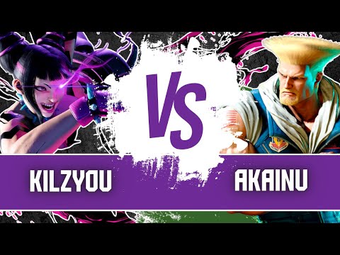 SF6 ▰ Kilzyou (JURI) vs Akainu (GUILE) ▰ Custom Room