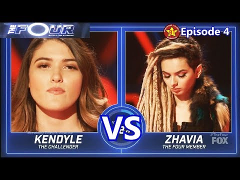 Zhavia vs Kendyle Paige  - SHOCKING Results  &Comments The Four S01E04 Ep 4