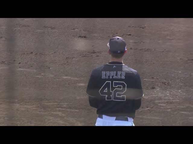 【バファローズ春季キャンプ】バファローズの新外国人・エップラーの力投!! 2019/2/17