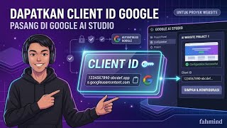 Cara Membuat Google Auth di Google AI Studio | Login Google untuk Website + Clie