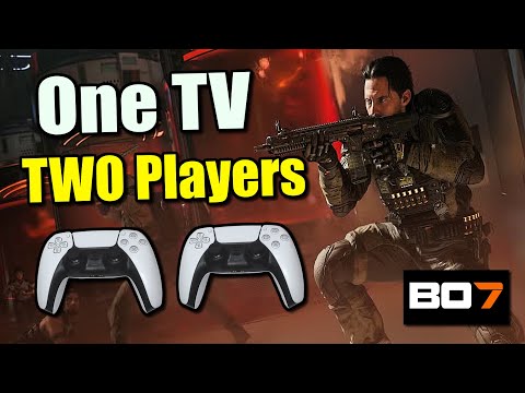 How to Play 2 Players on 1 TV in COD Black Ops 7 Split Screen (Easy Tutorial)