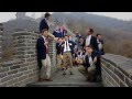 Princeton Tigertones on the Great Wall - Me and ...