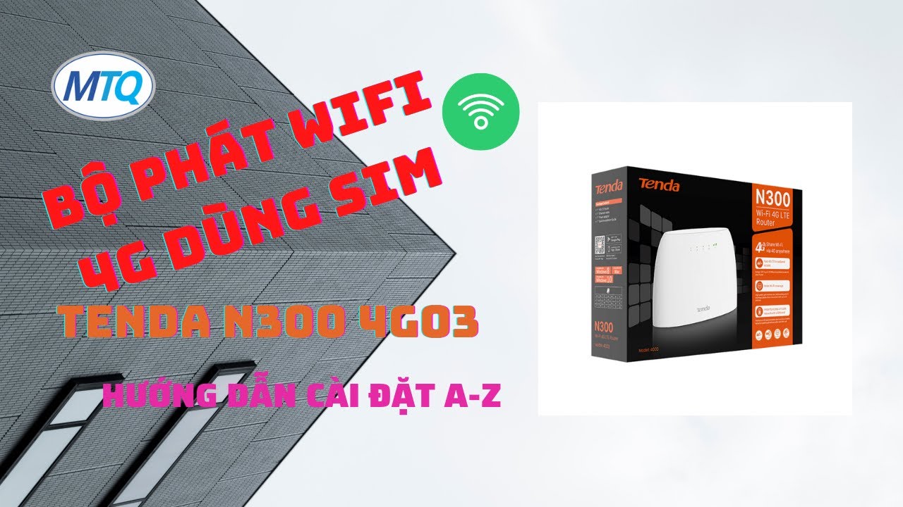 Miniatura da avaliação em vídeo de Roteador Tenda 4G03 Pro 4G LTE N300 com Nano SIM, Wi-Fi 300 Mbps