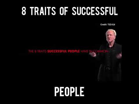 The Eight (8) Traits of Successful People - positive motivation video clip @davidlim
