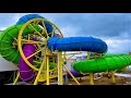 Medusa's SlideWheel Waterslide - America's First Rotating Slide - Mt. Olympus Water Park