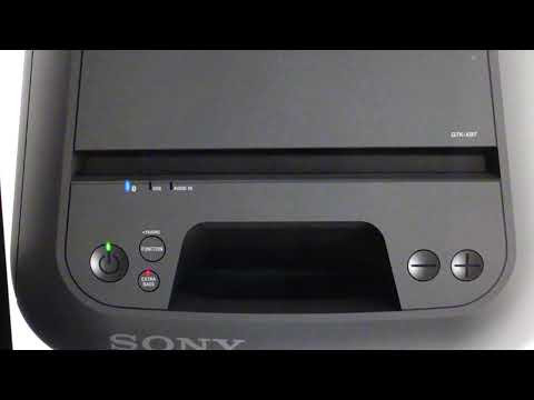 Factory Reset Sony GTK-XB7 Power Speaker
