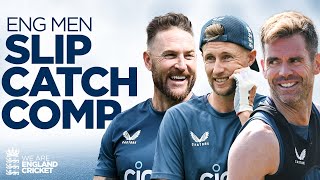 👀 England Men Coaches vs Players | Slip Catching Challenge | Who Wins?