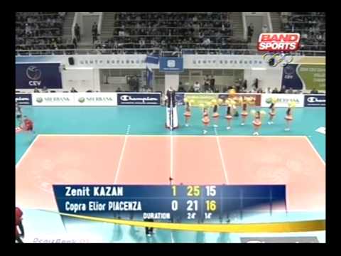 CEV 2013/14 - Champions League Men - Zenit Kazan (RUS) x Piacenza (ITA) Playoff 6