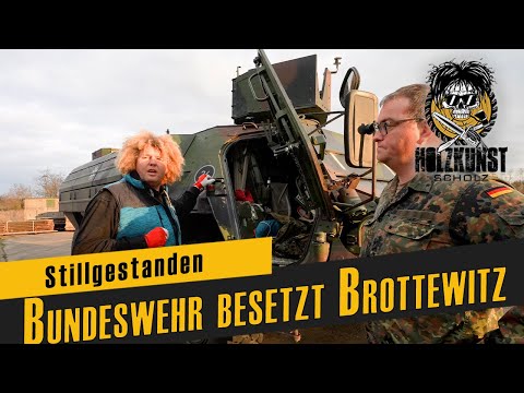 Bundeswehr x Holzkunst / Schwere Technik, Disziplin und Ordnung / die etwas andere Doku