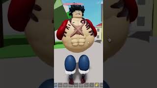 Becoming gear 4 luffy in blox fruits Roblox