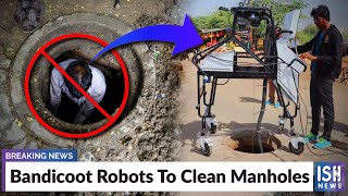 Bandicoot Robots To Clean Manholes