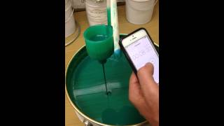 B4 Cup Viscosity Check