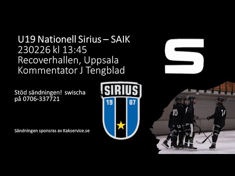 Sirius - SAIK U19 Nationell