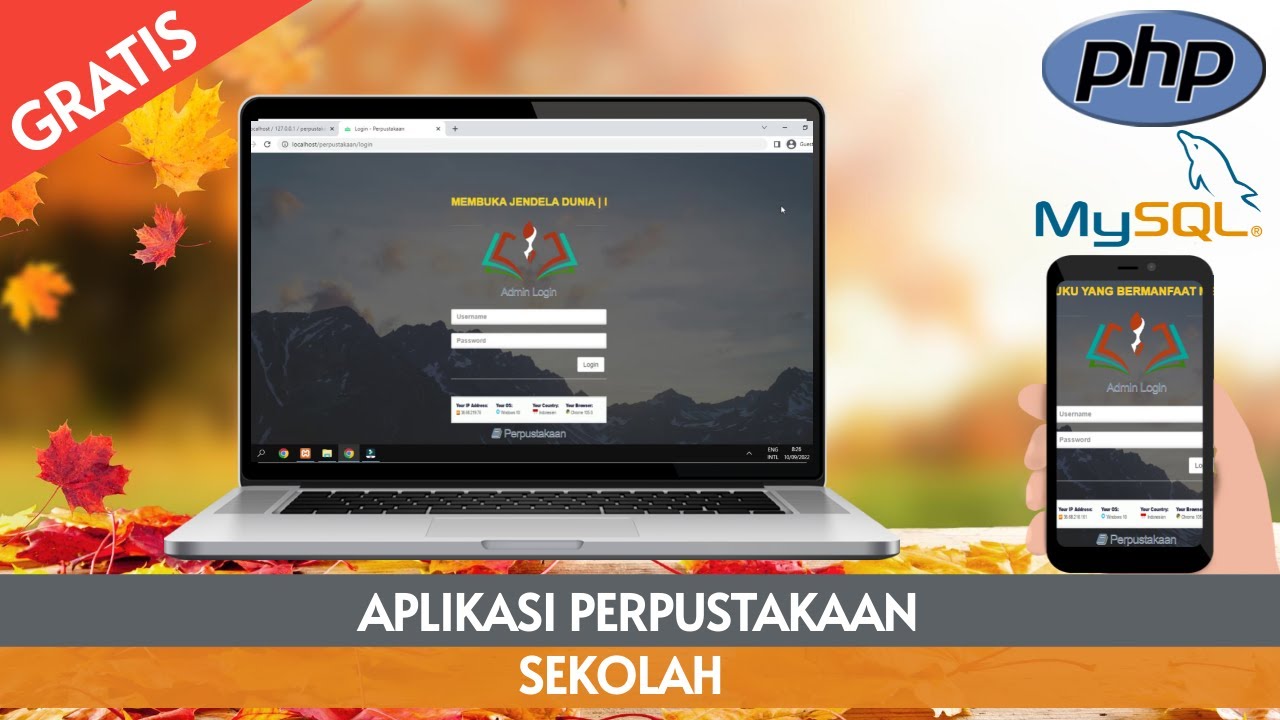 Review Source Code Aplikasi Perpustakaan Sekolah Berbasis Web Gratis