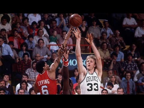 Larry Bird vs 76ers 1981, Game 7 (Best Quality)