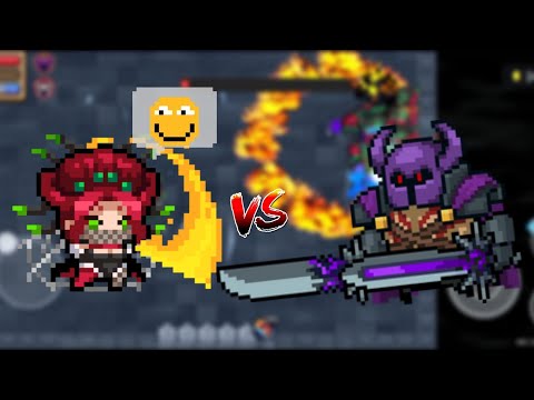 Defeating Sir Violet Without Weapons (rematch) - Rush to Purity || Soul Knight