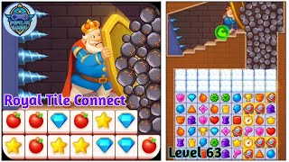 Royal Tile Connect Level 63: Gameplay Solution