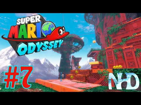 Let's Play Super Mario Odyssey (pt7) Wooded Kingdom #1