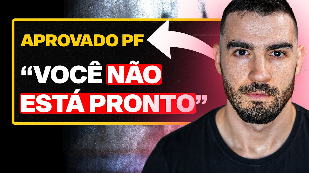 53 minutos de conselhos brutalmente honestos para quem quer passar na PF/PRF em 2025