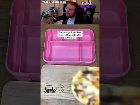 Tolle Lunchbox für 11 Monatiges Kind #gesundeernährung #kinderernährung #kochvideos #reaktion